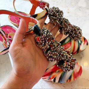Gianni Bini Sparkly Sandals